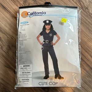 California Costumes Cute Cop Kids Outfit - Navy